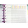 Classroom Checklist Refills for 11-Disc Letter Size Planners, Big Size