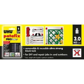 UHU TAC PROPOWER 2.1 oz (50 g) 21 Pads (Pack of 3)