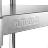 GRIDMANN NSF Stainless Steel Commercial Kitchen Prep & Work Table