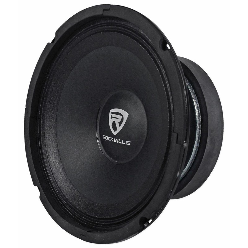 Rockville RM88PRO 8" 8 Ohm SPL Competition Midrange Car Speaker,