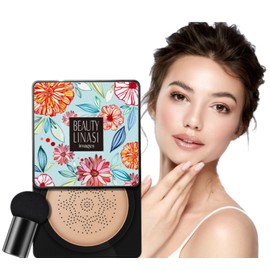 Voluroky Cushion Foundation - Whitening, Glossy, Beautiful, Moisturized & Bright, 6 in 1 Cover Instantly, Breathable Coverage, Moisturizes Tendent Skin Moisturizing, Keeps Skin Smooth & Shiny for Long