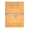 Flower Girl Gifts from Bride Pink Pearl Bead Bracelet for