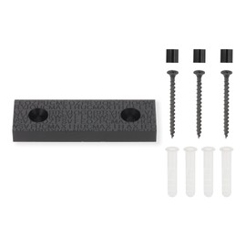 PATIKIL 3 Inch House Numbers, House Address Numbers Sign Large Floating House Numbers Modern House Numbers with Screws for Outside Door Wall Street, Black,