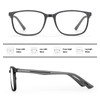 SOCTICK Reading Glasses for Men,3 Pack Blue Light Blocking Readers