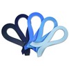 CrafTreat Tiras de papel de quilling azul para trabajos de