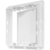 6" x 6" White Plastic Access Panel. Service Shaft Door