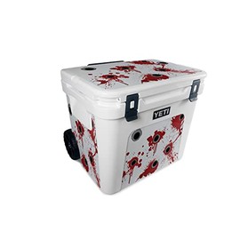 MightySkins Skin Compatible with Yeti Roadie 60 Wheeled Cooler - Bullet Holes | Protective, Durable, and Unique Vinyl Decal wrap Cover | Easy to Apply, Remove, and Change Styles | Made in The USA