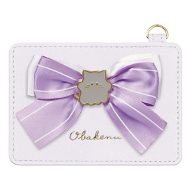 Clax Obakaine Pass Case, Nyancone, Ribbon Purple, 243755 OBAKENU Ghost