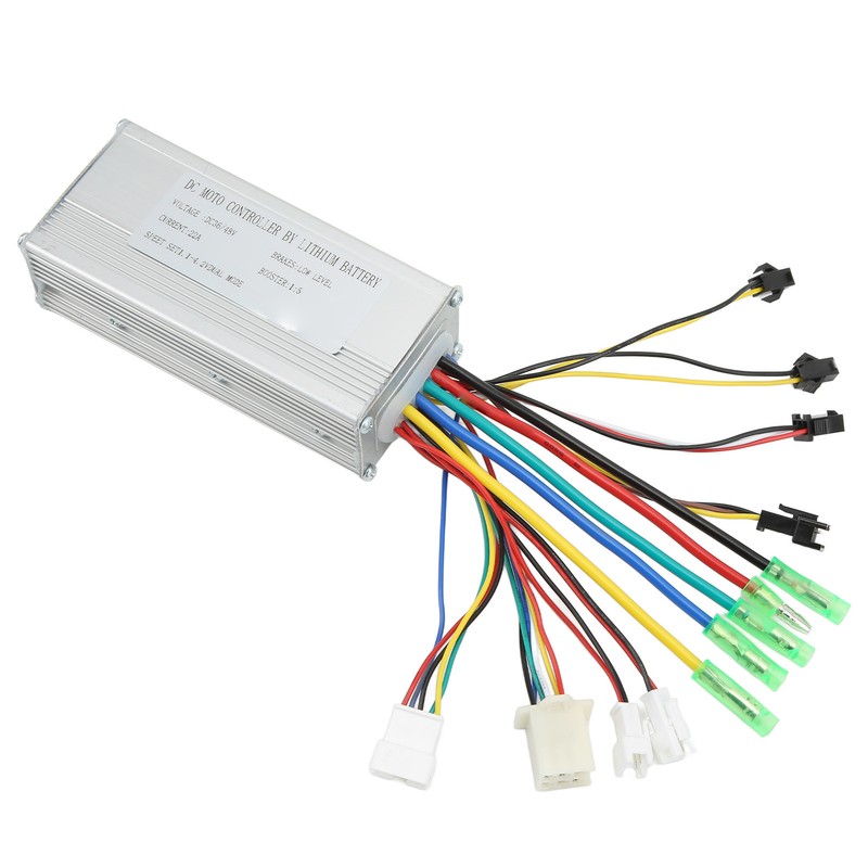 Electric Cycle Brushless Square Wave Controller with Lamp Wire for