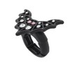 Betsey Johnson Womens Bat Cocktail Ring