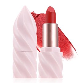 Bluemega Labial Mate Impermeable, Textura Cremosa Tipo Ice Cream, 03 | Fácil De Aplicar, Color Intenso, Impermeable y No Transfiere, Versátil Para Tod