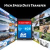 INDMEM 4GB SD Card, 8 Packs Class 4 4GB Flash