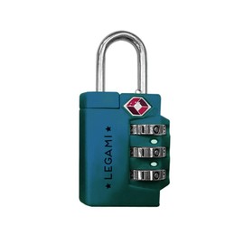 Legami TSA Padlock for Suitcases - Petrol Blue