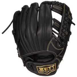 Zett BJGB76535 Boys Soft Baseball Grab, Grand Hero, All-Round, Black (1900), Right Throw