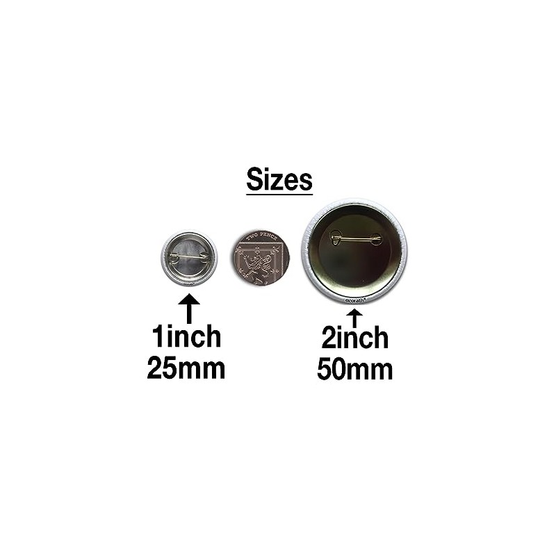 Leader Button Badge (1inch / 25mm diameter)