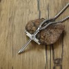 FFWTPY Cross Necklace for Men Women Stainless Steel Cross Pendant