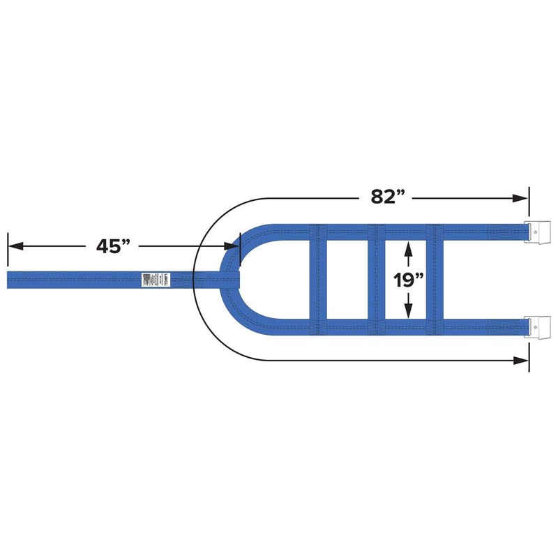 US Cargo Control Extra Large Tow Dolly Basket Strap -