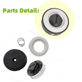 TALSWIF (2pk) FSA 57 FSA57 Trimmer Head C3-2 4009 710 2106 Replacement for Stihl FSE 52 FSE52 Autocut Weed Eater String Head