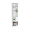 FocusOnHome Bookcase Compact Bookshelf with Multiple Shelves, White