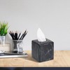 MOCHTERO Marble Pattern Square Tissue Box Cover,Modern Tissue Holders Decor,for