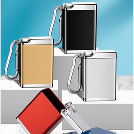 Portable Mini Odor-Blocking Ashtray Odor-Blocking Square Gold 5ea
