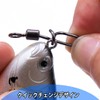 9KM DWLIFE 25pcs Fishing Quick Snap Swivels Sarkan Fishing Lure