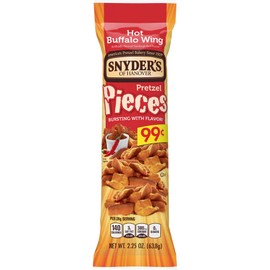 Snyder's of Hanover Pretzel Pieces Hot Buffalo Wing, 2.25 oz