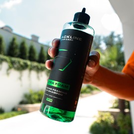 Blackline Automotive Extreme Foaming Car Shampoo - Extreme Ultra Foam Perfect for Ceramic Coatings - Compatible with Foam Cannon for Pressure Washer (16 FL Oz, Green Apple)