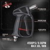 SITIMIMIL® Short Pressure Washer Gun Swivel Pro, Tangle-Free, Power Washer