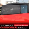 autopart2021 Car Window Screen Sun Shade Mesh Cover Windshield For
