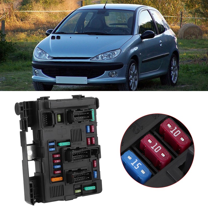 Fuse Box Car Replacement 9650618280 Fit for Peugeot 206 207