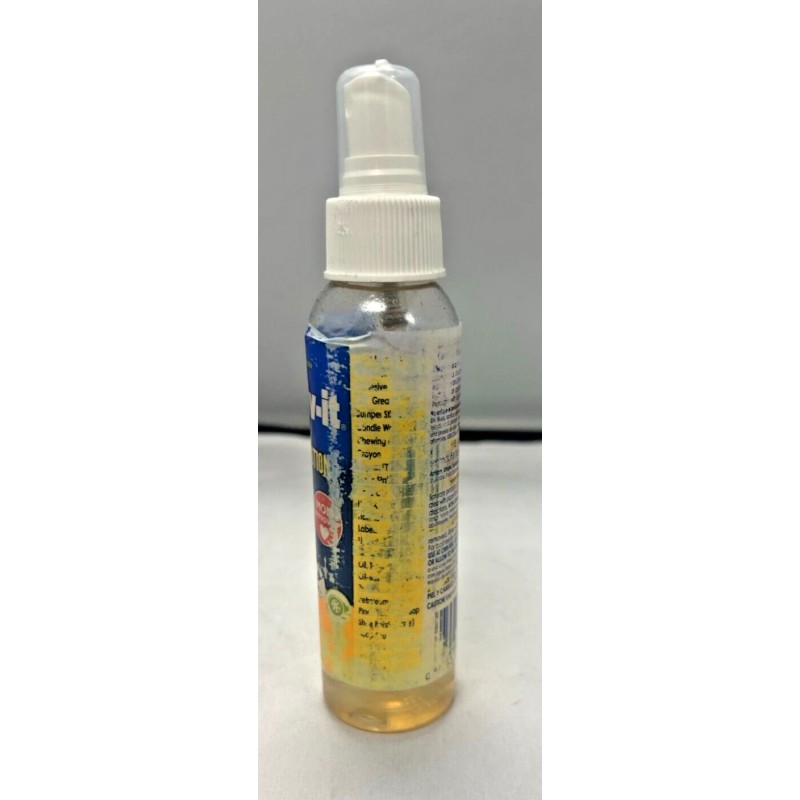 De-Solv-it Citrus Solution 4oz pump damaged labels