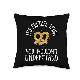 Pretzel Chocolate Covered Pretzels Sticks And Pretzel Rods Throw Pillow