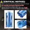 DaduoRi 4 1/2" Dry Core Drill Bit, 5/8"-11 Thread, with