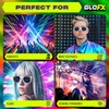 GloFX Ultimate Extreme Diffraction Glasses - Clear - Extreme Double
