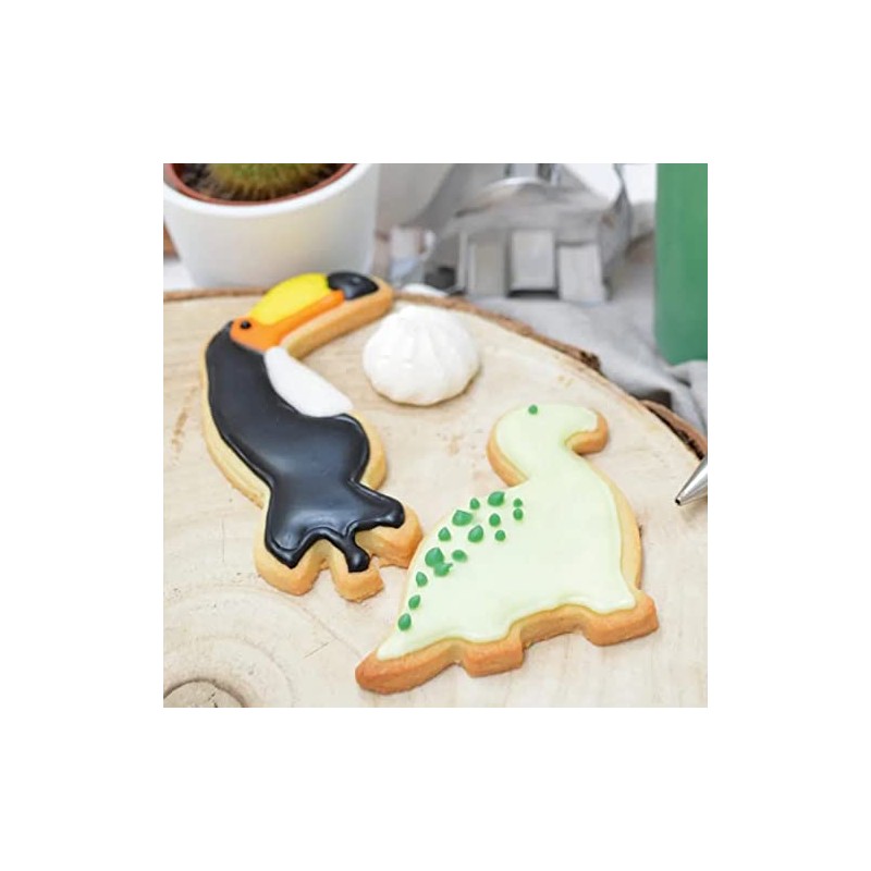 ScrapCooking - 2028 Set of 16 Animals Cookie Cutters -