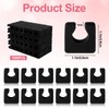 1000 Pcs Individual Toe Separators Bulk, Soft EVA Foam Toes