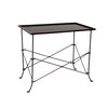 Creative Co-op HD6145 Rectangle Metal Accent Table, 27", Bronze