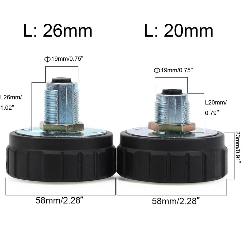 Maizoon Combination Cabinet Cam Lock 4 Digital Resettable Round Padlock