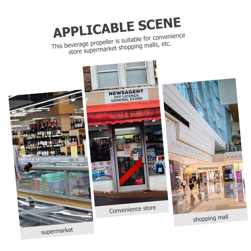 CIYODO Drink Propeller Shelf Automatic Replenishment Pusher Refill Sliding System