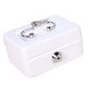 Cash Box with Money Tray Metal Storage Safe Lock Box