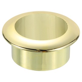 sourcing map 1 Pcs 1.18 inch (30mm) Nylon Desk Grommets, Plastic Cable Hole Cover, Wire Cord Cable Organizer for Computer Desk Cabinet, Gold