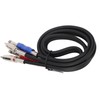 Dual 1/4 Inch TS to Dual RCA Stereo Sound Cable