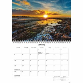 Carousel Worldwide, Northern Ireland 2026 A5 Wall Calendar