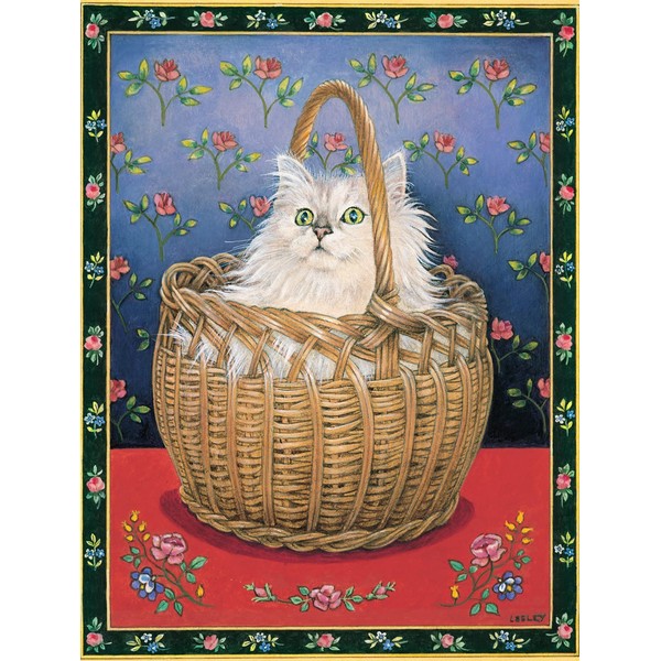 Buffalo Games - Bengy in Basket - 750 Piece Jigsaw Puzzle for Adults Challenging Puzzle Perfect for Game Nights - 750 Piece Finished Size is 24.00 x 18.00