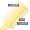 Vakly Fine Tooth Baby Comb [3 Pack] – Double-Sided Infant