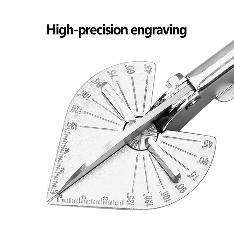 Qixuer 2 Pieces Multi Angle Miter Shear Cutter Hand Tools,Mitre