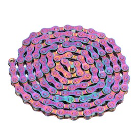 Chain, Chain Proof Sensitive Colorful Electroplating 6 7 8 Speed Chain for Road Mountain Bikes & Parts