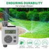 Zuomeng Sprinkler Timer, Programmable Irrigation Water Timer for Garden Hose,