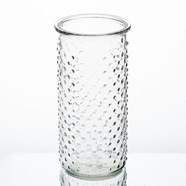 Richland Cylinder Vase Dotted Swiss Small